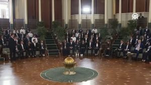Cumhurbaşkanı Erdoğan ile Rıza Kayaalp arasında olimpiyat hedefi konuşuldu